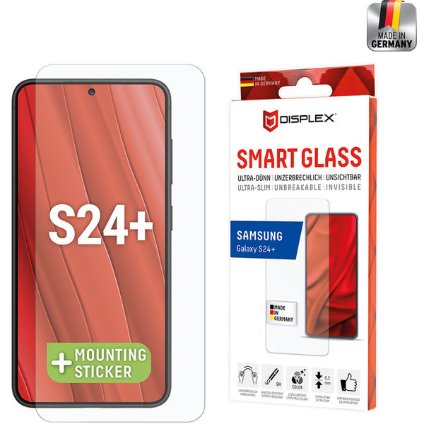 Displex - Premium Smart FlexiGlass - Samsung Galaxy S24 Plus - Clear