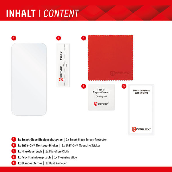 Displex - Premium Smart FlexiGlass - Samsung Galaxy S24 Plus - Clear