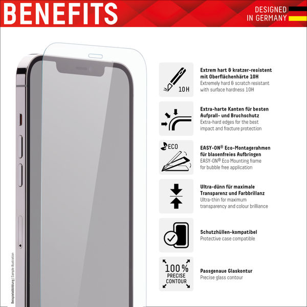 Displex - Premium Real Glass 2D - iPhone XS Max / iPhone 11 Pro Max - Clear