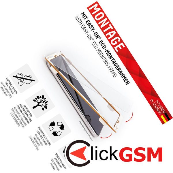 Displex - Premium Real Glass 2D - iPhone 6 / 6S / 7 / 8 / SE 2, SE 2020 / SE 3, SE 2022 - Clear