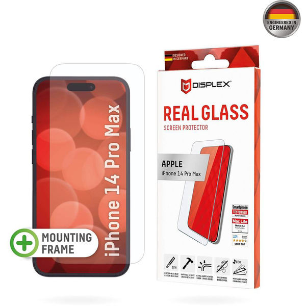 Displex - Premium Real Glass 2D - iPhone 14 Pro Max - Clear