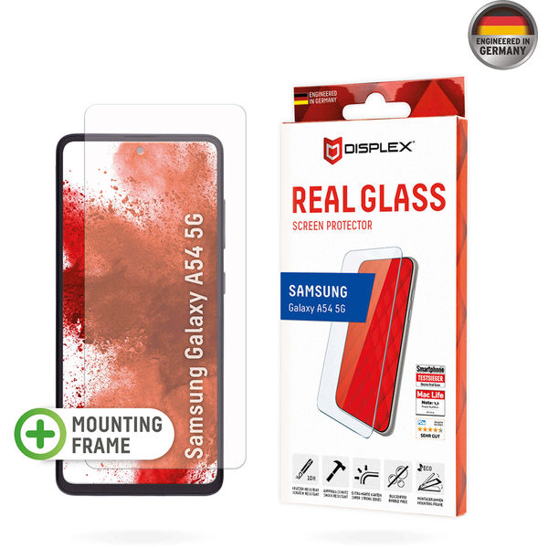 Displex - Premium Real Glass 2D - Samsung Galaxy A54 - Clear