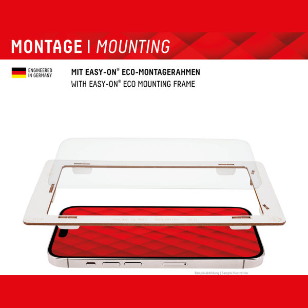 Displex - Premium Real Glass 2D - iPhone 15 Plus / iPhone 15 Pro Max - Clear