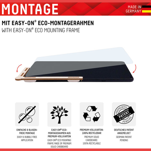 Displex - Premium Tablet FlexiGlass - Samsung Galaxy Tab A7 Lite - Clear