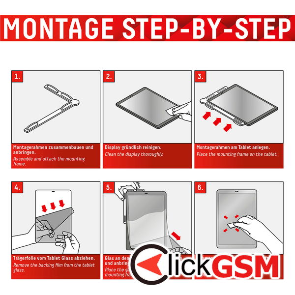 Displex - Premium Tablet FlexiGlass - Xiaomi Redmi Pad - Clear