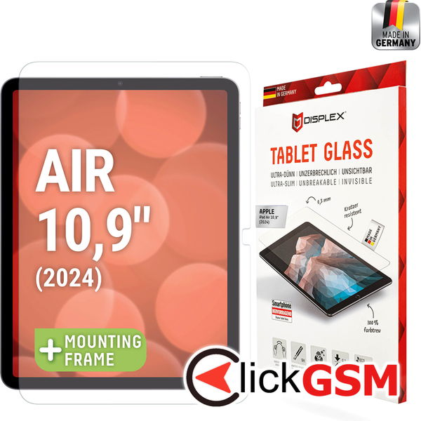 Displex - Premium Tablet FlexiGlass - iPad Air 11 (2024) - Clear