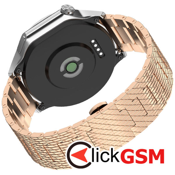 Techsuit - Watchband 22mm (W052) - Huawei Watch GT 2 (46mm)/GT 2 Pro/GT 3 Pro (46mm)/Ultimate, Xiaomi Watch S1 - Rose Gold