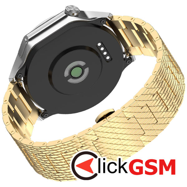 Techsuit - Watchband 22mm (W052) - Huawei Watch GT 2 (46mm)/GT 2 Pro/GT 3 Pro (46mm)/Ultimate, Xiaomi Watch S1 - Gold