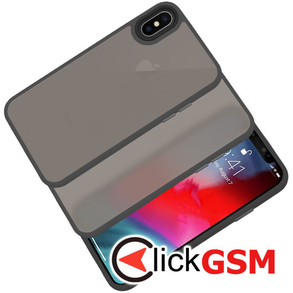 Techsuit - HaloFrost Series - iPhone X / iPhone XS - Black