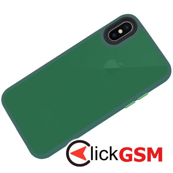 Techsuit - HaloFrost Series - iPhone X / iPhone XS - Midnight Green
