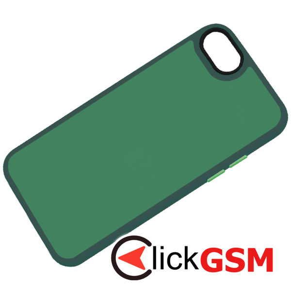 Techsuit - HaloFrost Series - iPhone 6 / 6s / 7 / 8 / SE 2, SE 2020 / SE 3, SE 2022 - Midnight Green