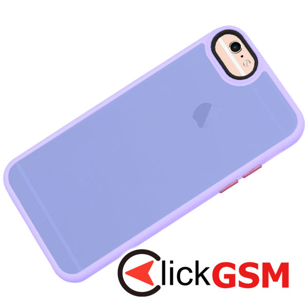 Techsuit - HaloFrost Series - iPhone 6 / 6s / 7 / 8 / SE 2, SE 2020 / SE 3, SE 2022 - Light Purple