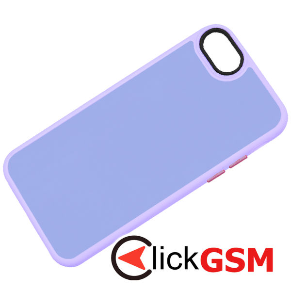 Techsuit - HaloFrost Series - iPhone 6 / 6s / 7 / 8 / SE 2, SE 2020 / SE 3, SE 2022 - Light Purple