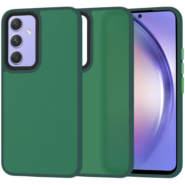 Techsuit - HaloFrost Series - Samsung Galaxy A54 - Midnight Green
