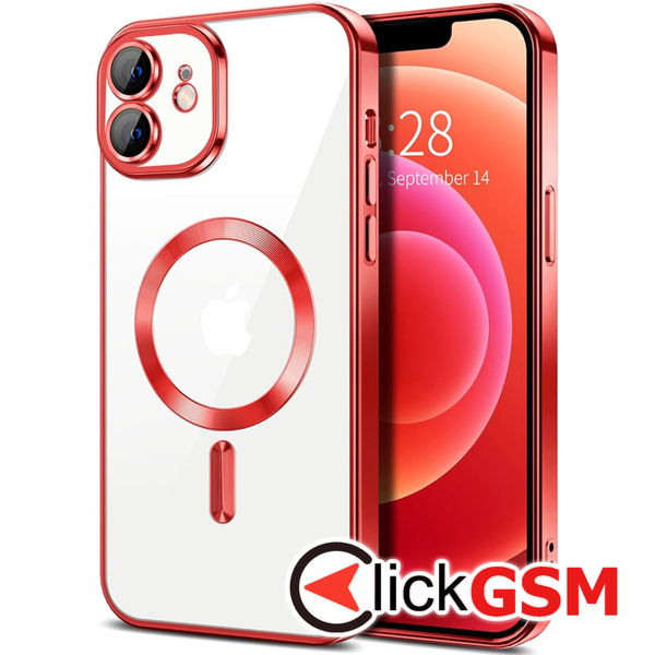 Techsuit - Luxury Crystal MagSafe - iPhone 12 - Red