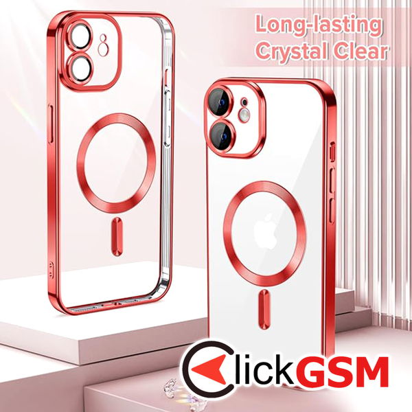 Techsuit - Luxury Crystal MagSafe - iPhone 12 - Red