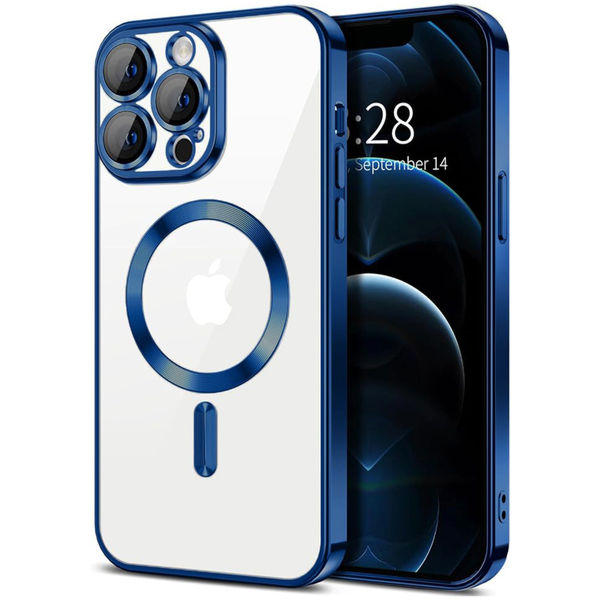 Techsuit - Luxury Crystal MagSafe - iPhone 12 Pro Max - Deep Blue