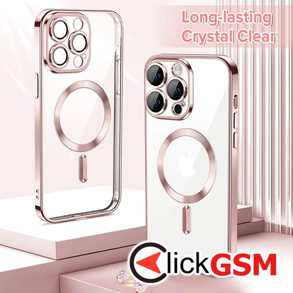 Techsuit - Luxury Crystal MagSafe - iPhone 12 Pro - Pink