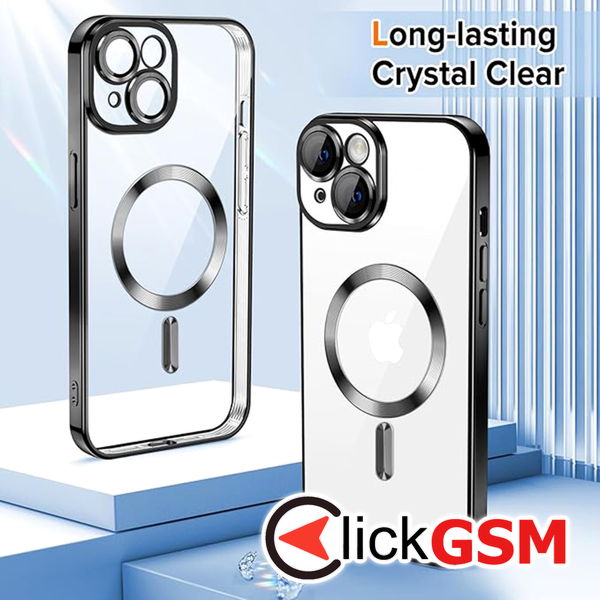 Techsuit - Luxury Crystal MagSafe - iPhone 15 Plus - Light Purple