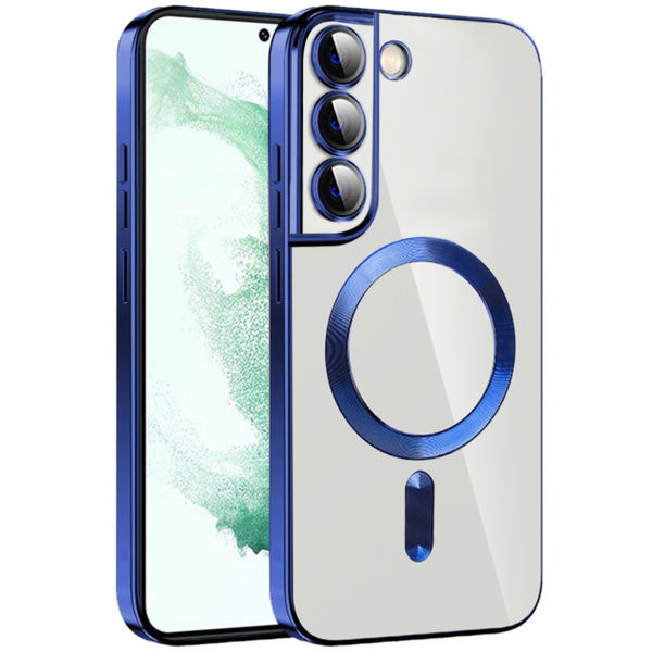 Techsuit - Luxury Crystal MagSafe - Samsung Galaxy S21 FE 5G - Deep Blue