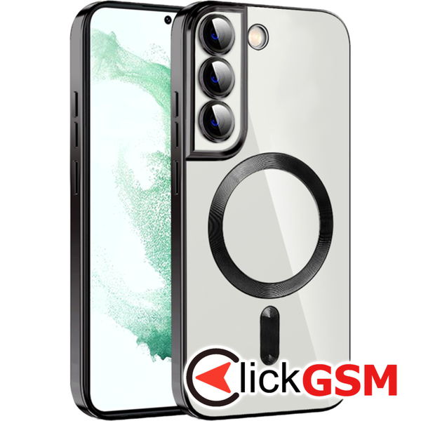 Techsuit - Luxury Crystal MagSafe - Samsung Galaxy S22 Plus 5G - Black