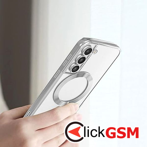 Techsuit - Luxury Crystal MagSafe - Samsung Galaxy S22 Plus 5G - Black