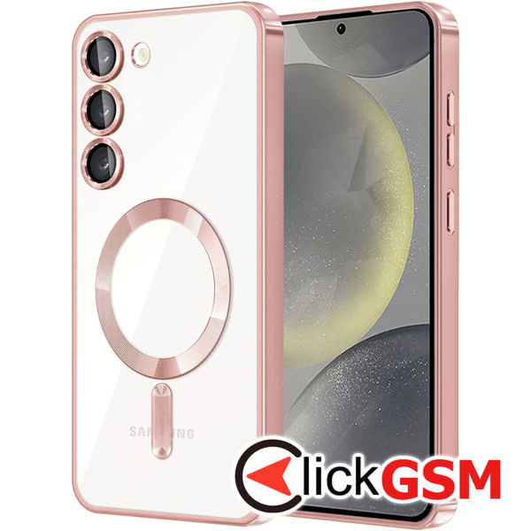 Techsuit - Luxury Crystal MagSafe - Samsung Galaxy S23 - Pink