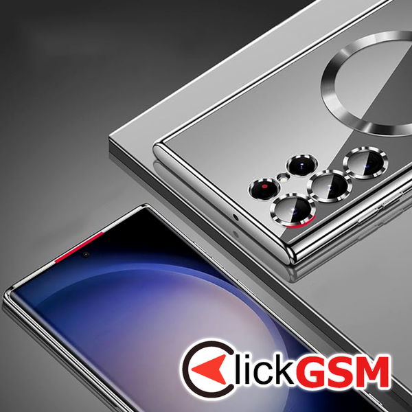 Techsuit - Luxury Crystal MagSafe - Samsung Galaxy S23 Ultra - Gold