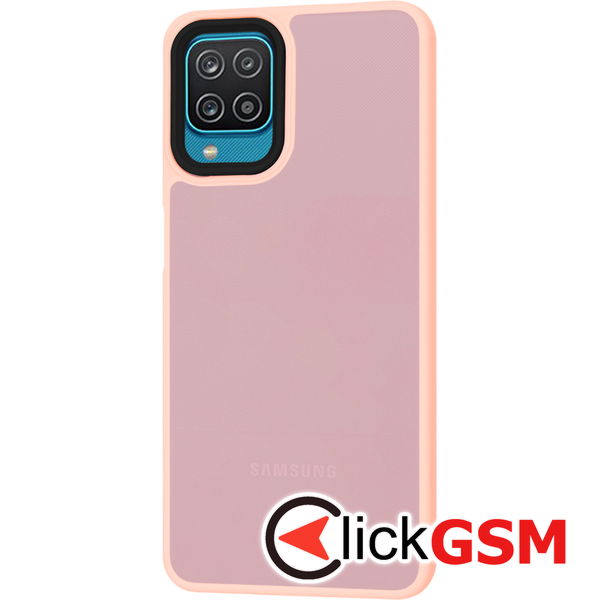 Techsuit - HaloFrost Series - Samsung Galaxy A12 / A12 Nacho / M12 / F12 - Pink