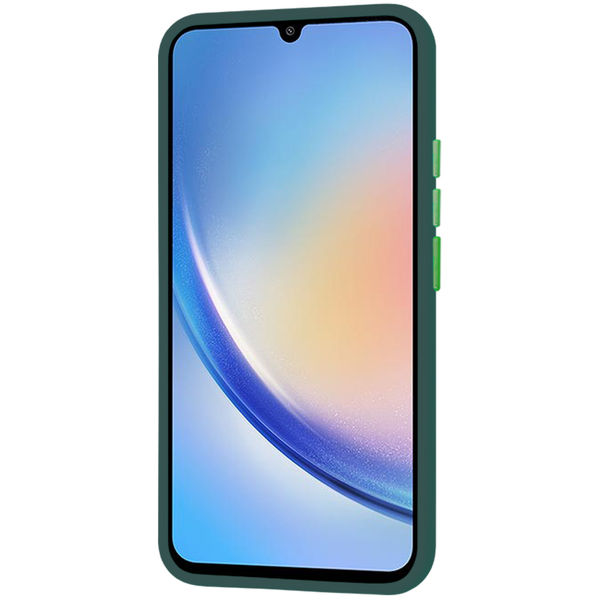 Techsuit - HaloFrost Series - Samsung Galaxy A34 5G - Midnight Green