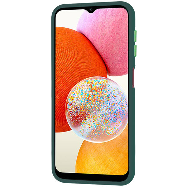 Techsuit - HaloFrost Series - Samsung Galaxy A14 4G / A14 5G - Midnight Green