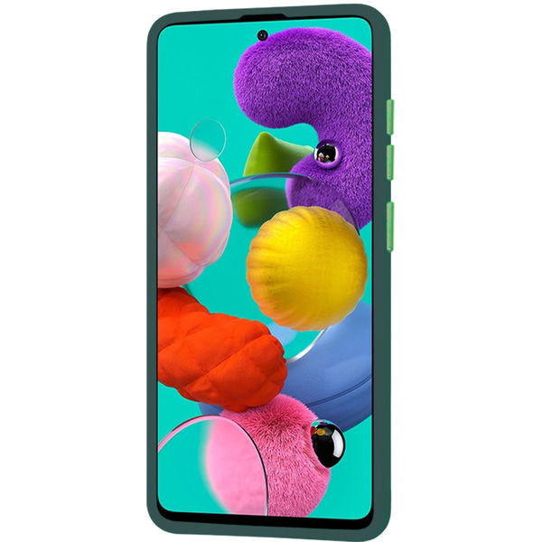 Techsuit - HaloFrost Series - Samsung Galaxy A51 4G - Midnight Green