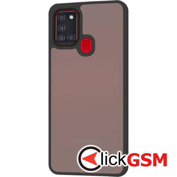 Techsuit - HaloFrost Series - Samsung Galaxy A21s - Black