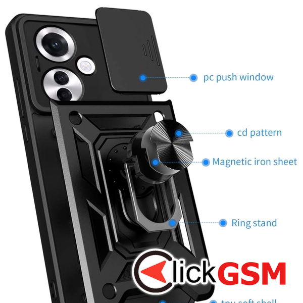 Techsuit - CamShield Series - Oppo Reno11 F - Blue