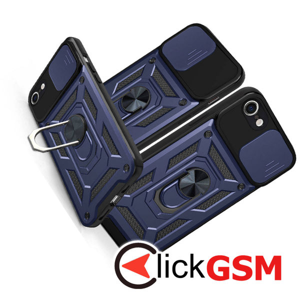 Techsuit - CamShield Series - iPhone 7 / iPhone 8 / iPhone SE 2, SE 2020 / iPhone SE 3, SE 2022 - Blue