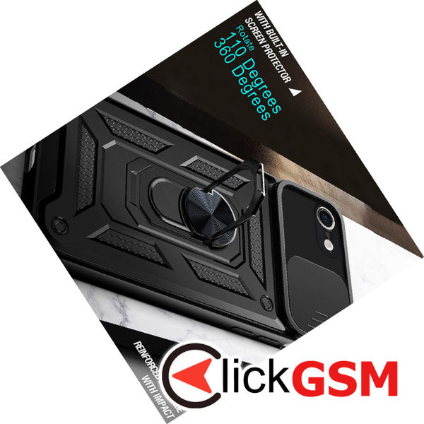 Techsuit - CamShield Series - iPhone 7 / iPhone 8 / iPhone SE 2, SE 2020 / iPhone SE 3, SE 2022 - Blue