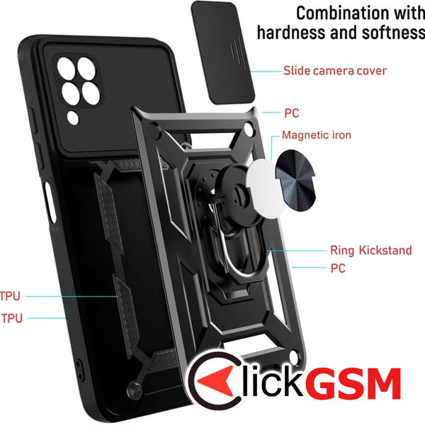 Techsuit - CamShield Series - Huawei P40 Lite - Blue