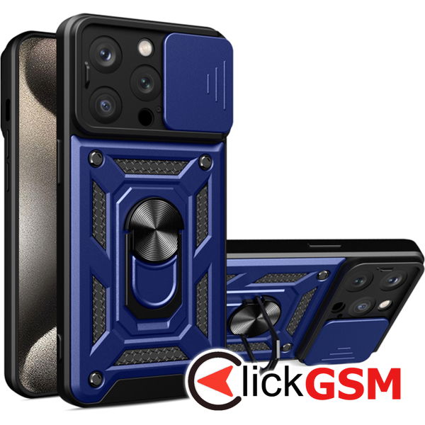 Techsuit - CamShield Series - iPhone 15 Pro - Blue