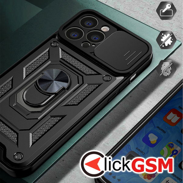 Techsuit - CamShield Series - iPhone 15 Pro Max - Blue