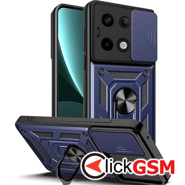 Techsuit - CamShield Series - Xiaomi Redmi Note 13 Pro 5G / Poco X6 - Blue