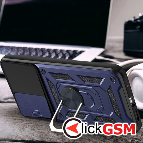 Techsuit - CamShield Series - Xiaomi Redmi Note 13 Pro 5G / Poco X6 - Blue