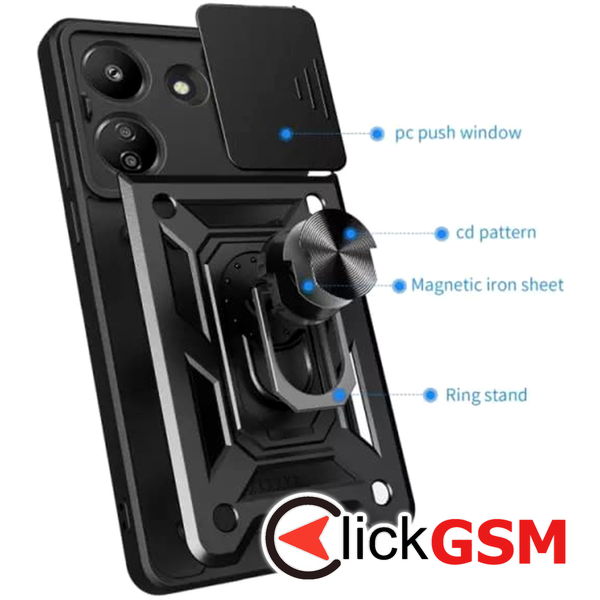 Techsuit - CamShield Series - Xiaomi Redmi 13C 4G / Poco C65 - Blue