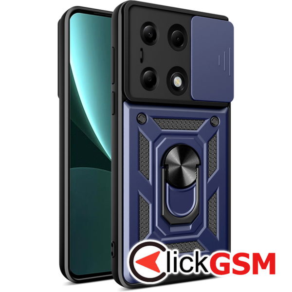 Techsuit - CamShield Series - Xiaomi Redmi Note 13 Pro 4G / Poco M6 Pro 4G - Blue