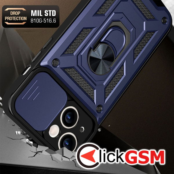 Techsuit - CamShield Series - iPhone 13 Pro - Blue