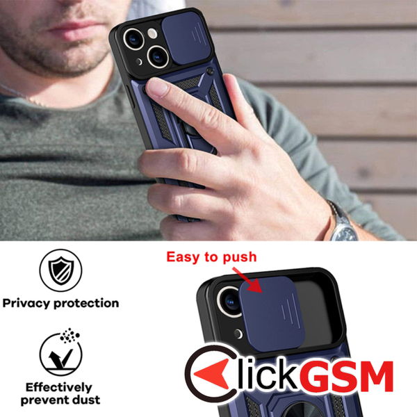 Techsuit - CamShield Series - iPhone 13 Pro - Blue