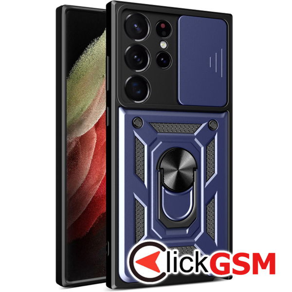 Techsuit - CamShield Series - Samsung Galaxy S23 Ultra - Blue