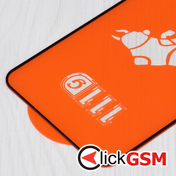 Techsuit - 111D Full Cover / Full Glue Glass - Motorola Moto G04 /G04s / Moto G24 / Moto G24 Power / Moto E14 - Black