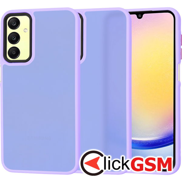 Techsuit - HaloFrost Series - Samsung Galaxy A25 5G - Light Purple