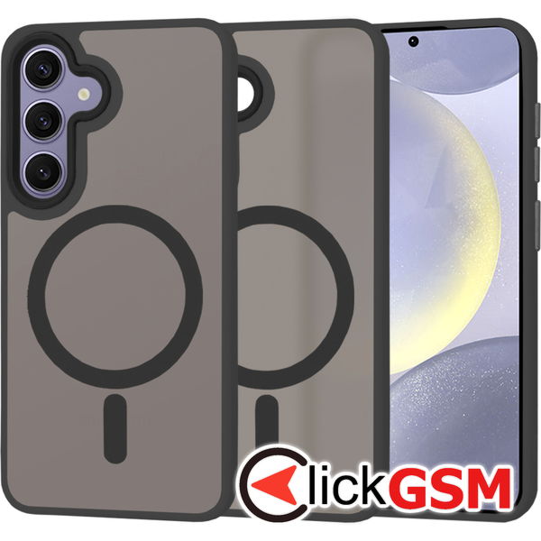 Techsuit - HaloFrost MagSafe Series - Samsung Galaxy S24 Plus - Black