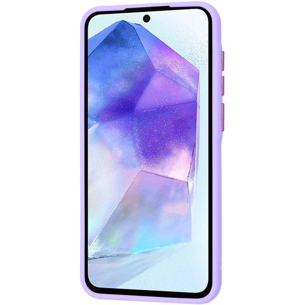 Techsuit - HaloFrost Series - Samsung Galaxy A55 5G - Light Purple